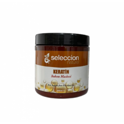ماسک موی بدون سولفات تقویت و صاف کننده مو کراتین سلکشن SELECCION حجم 500 میل ماسک موی بدون سولفات تقویت و صاف کننده مو کراتین سلکشن SELECCION حجم 500 میل