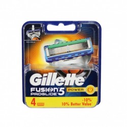 یدک ژیلت فیوژن GILLETTE FUSION 5 PROGLIDE پنج لبه بسته 4 عددی یدک ژیلت فیوژن GILLETTE FUSION 5 PROGLIDE پنج لبه بسته 4 عددی
