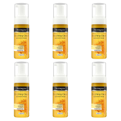 فوم شستشو صورت نوتروژینا مدل soothing clear حجم 150 میلی لیتر بسته 6 عددی فوم شستشو صورت نوتروژینا مدل soothing clear حجم 150 میلی لیتر بسته 6 عددی