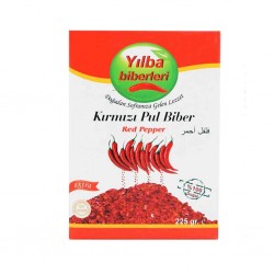ادویه فلفل قرمز Yilba PulBiber پولبیبر ترکیه 200 گرم ادویه فلفل قرمز Yilba PulBiber پولبیبر ترکیه 200 گرم