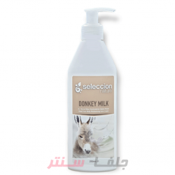کرم مرطوب کننده شیر الاغ سلکشن Seleccion Naturel Donkey Milk مناسب صورت و بدن 250 میل