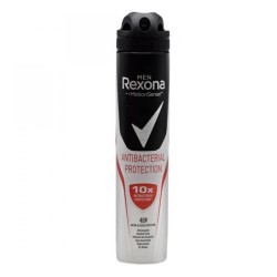 اسپری ضد تعریق مردانه رکسونا آنتی‌باکتریال (Rexona Antibacterial Protection) حجم: ۲۰۰ میلی‌لیتر