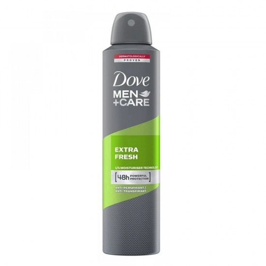 اسپری ضد تعریق مردانه داو مدل اکسترا فرش (Dove Men+Care Extra Fresh) حجم: ۲۵۰ میلیلیتر اسپری ضد تعریق مردانه داو مدل اکسترا فرش (Dove Men+Care Extra Fresh) حجم: ۲۵۰ میلیلیتر