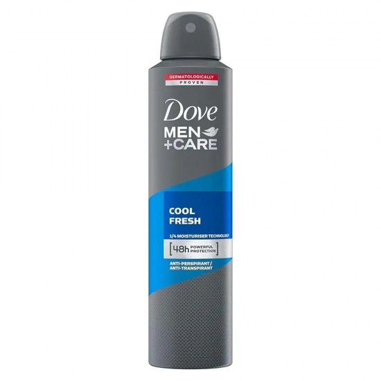 اسپری ضد تعریق مردانه داو مدل کول فرش (Dove Men+Care Cool Fresh) حجم: ۲۵۰ میلیلیتر اسپری ضد تعریق مردانه داو مدل کول فرش (Dove Men+Care Cool Fresh) حجم: ۲۵۰ میلیلیتر