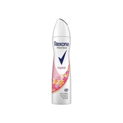 اسپری ضد تعریق زنانه رکسونا مدل تروپیکال (Rexona Tropical) حجم: ۲۰۰ میلی‌لیتر