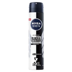 اسپری ضد تعریق نیوا Nivea مردانه مدل Black White Invisible Orginal حجم 200 میل