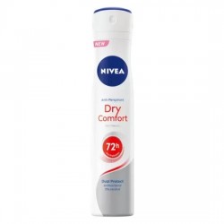 اسپری ضد تعریق زنانه NIVEA مدل Dry Comfort حجم 200ml
