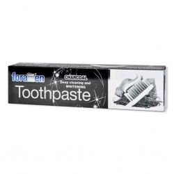 خمیر دندان اسپانیایی فورامن Foramen Charcoal حاوی عصاره زغال فعال 75 میل خمیر دندان اسپانیایی فورامن Foramen Charcoal حاوی عصاره زغال فعال 75 میل