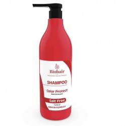 شامپو سر بدون نمک بیوهیر Biohair Colour Protect مناسب موهای رنگ شده 1000 میل شامپو سر بدون نمک بیوهیر Biohair Colour Protect مناسب موهای رنگ شده 1000 میل