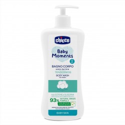 شامپو بدن کودک چیکو Chicco Baby Moments مدل PROTECTION اصل ایتالیا 500 میل