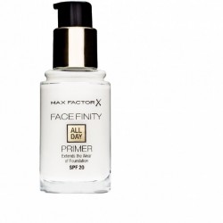 پرایمر مکس فکتور مدل FACE FINITY سری اروپایی MAX FACTOR حجم ۳۰ میل پرایمر مکس فکتور مدل FACE FINITY سری اروپایی MAX FACTOR حجم ۳۰ میل