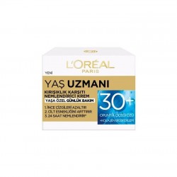 کرم ضد پیری و ضد چروک +30 لورال LOREAL حجم 50 میل کرم ضد پیری و ضد چروک +30 لورال LOREAL حجم 50 میل