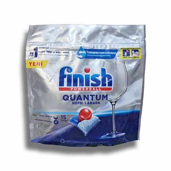 قرص ظرفشویی فینیش FINISH QUANTOM بسته 15 عددی قرص ظرفشویی فینیش FINISH QUANTOM بسته 15 عددی