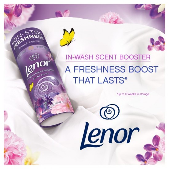 دانه خوشبوکننده لباس لنور رایحه شکوفه عجیب غریب176گرم-Lenor(Exotic Bloom)