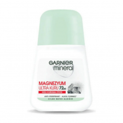 مام رولی ضد تعریق زنانه گارنیر مدل MAGNEZYUM ULTRA KURU (Magnesium Ultra Dry) حجم ۵۰ میل