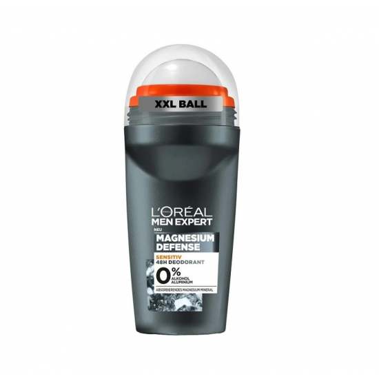 مام رولی مردانه منیزیم دیفنس لورال (L’Oréal Men Expert Magnesium Defence 48H) حجم ۵۰ میل مام رولی مردانه منیزیم دیفنس لورال (L’Oréal Men Expert Magnesium Defence 48H) حجم ۵۰ میل