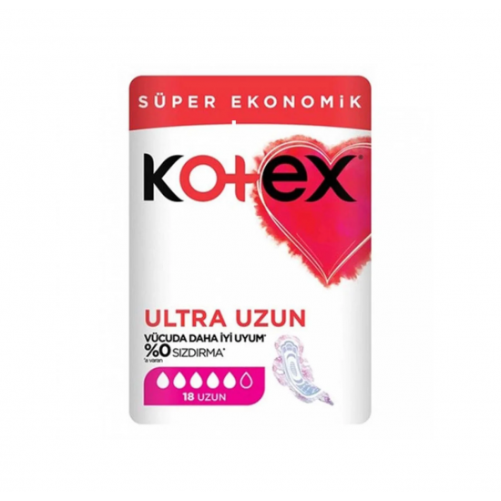 نوار بهداشتی کوتکس مدل Ultra Uzun بسته ۱۸ عددی