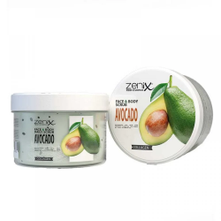 اسکراب آووکادو Avocado زنیکس Zenix مناسب صورت و بدن حجم: ۲۷۵ میلی‌لیتر