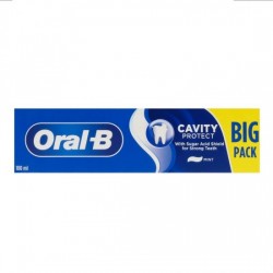 خمیر دندان اورال بی ORAL B ضد پوسیدگی مدل CAVITY PROTECT حجم 100 میل خمیر دندان اورال بی ORAL B ضد پوسیدگی مدل CAVITY PROTECT حجم 100 میل