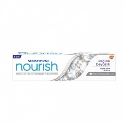 خمیر دندان سنسوداین SENSODYNE ضد حساسیت وسفید کننده ملایم روزانه مدل NOURISH حجم 50 میل