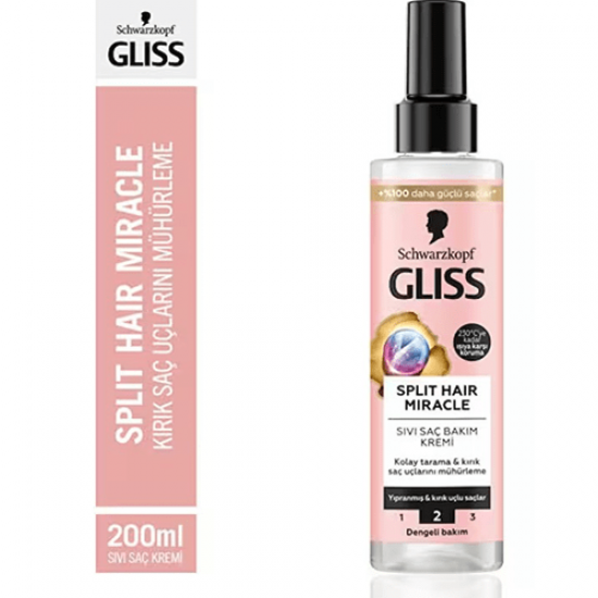 اسپری دوفاز گلیس مدل Split Hair Miracle حجم | 200 میل