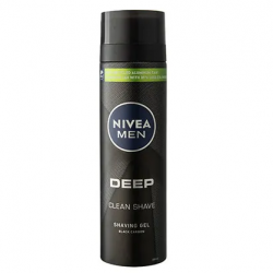 ژل اصلاح نیوا Nivea مدل Deep حجم 200 میل ژل اصلاح نیوا Nivea مدل Deep حجم 200 میل