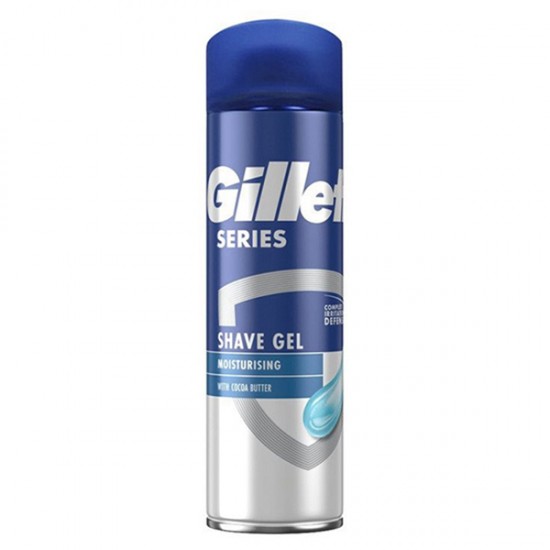 ژل اصلاح ژیلت مدل آبرسان با عصاره کاکائو Gillette Shave Gel