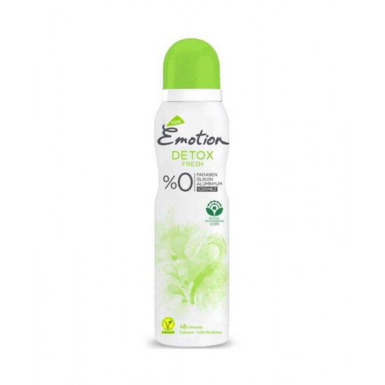 اسپری ایموشن زنانه ضد تعریق دئودورانت مدل Detox Fresh حجم 150 میل اسپری ایموشن زنانه ضد تعریق دئودورانت مدل Detox Fresh حجم 150 میل