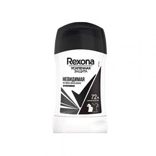 مام ضد تعریق صابونی 72 ساعته زنانه رکسونا Rexona روسیه مدل invisible حجم 40 گرم