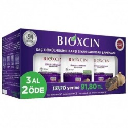 شامپو بیوکسین سیر سیاه اصل پک 3 عددی ۳۰۰ میل (اصلی -واردات قانونی -ارسال از منطقه آزاد ارس)