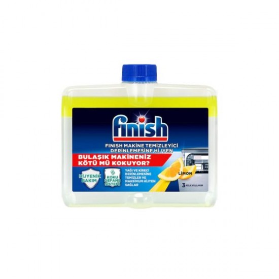 مایع جرم گیر ظرفشویی فینیش (Finish) کتابی لیمویی