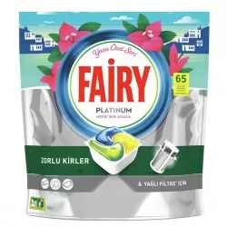 قرص ظرفشویی فیری FAIRY پلاتینوم بسته 65 عددی