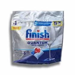 قرص ظرفشویی فینیش FINISH QUANTOM بسته 15 عددی
