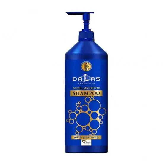 شامپو سر آلمانی دالاس DALAS MICELLAR DETOX میسلار سم زدا 1000 گرم شامپو سر آلمانی دالاس DALAS MICELLAR DETOX میسلار سم زدا 1000 گرم