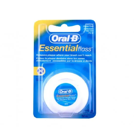 نخ دندان اورال بی ORAL B مدل ESSENTIAL FLOSS نخ دندان اورال بی ORAL B مدل ESSENTIAL FLOSS