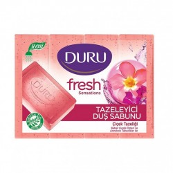 صابون حمام دورو DURU رایحه گلهای بهاری بسته 4 عددی 600 گرم