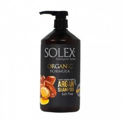 شامپو سولکس SOLEX بدون نمک حاوی روغن آرگان حجم 1000 میل شامپو سولکس SOLEX بدون نمک حاوی روغن آرگان حجم 1000 میل
