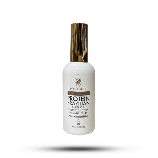 روغن آرگان پروتئین برزیلی پولو گلد POLO GOLD بدون سولفات حجم 100 میل روغن آرگان پروتئین برزیلی پولو گلد POLO GOLD بدون سولفات حجم 100 میل
